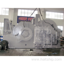 Customization of large marine hydraulic tower winch